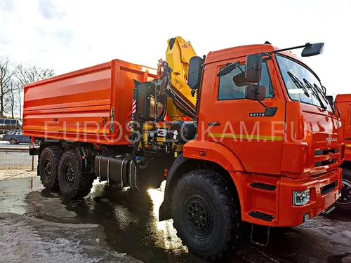КАМАЗ 43118 самосвал с КМУ HYVA HB 150 E2 КАМАЗ 43118 самосвал с КМУ HYVA HB 150 E2